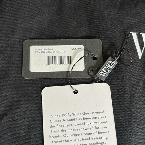 LOUIS VUITTON Drouot Purse AND Wallet Monogram Canvas Leather Cowhide Vintage - Picture 3 of 17